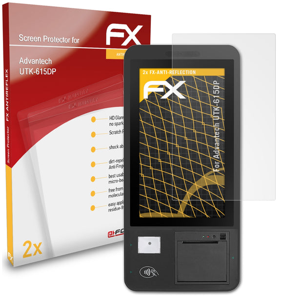 atFoliX FX-Antireflex Displayschutzfolie für Advantech UTK-615DP