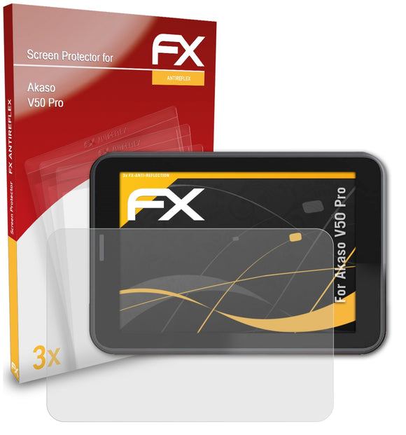 atFoliX FX-Antireflex Displayschutzfolie für Akaso V50 Pro
