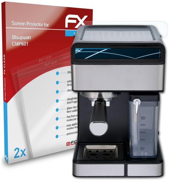 atFoliX FX-Clear Schutzfolie für Blaupunkt CMP601