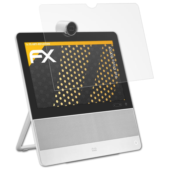 atFoliX FX-Antireflex Displayschutzfolie für Cisco DX70