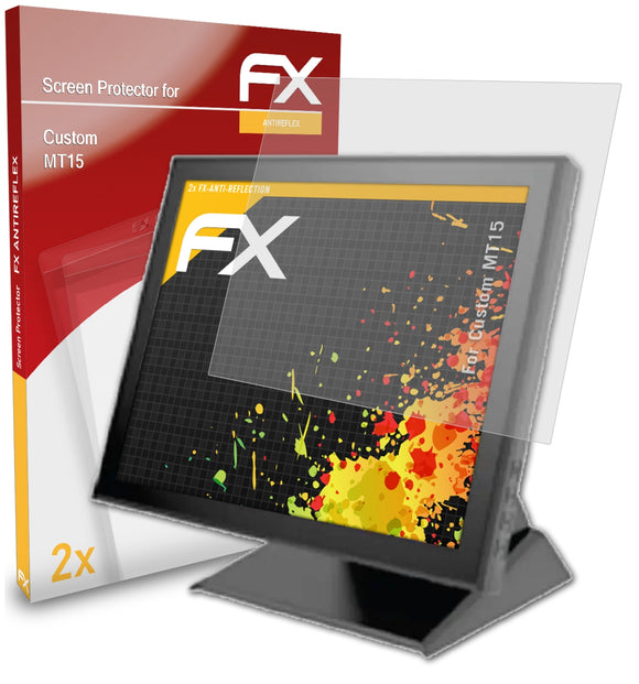 atFoliX FX-Antireflex Displayschutzfolie für Custom MT15