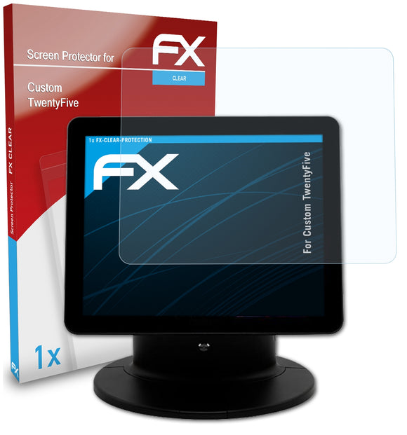 atFoliX FX-Clear Schutzfolie für Custom TwentyFive