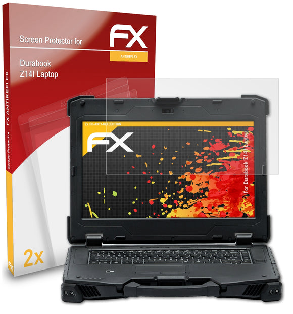 atFoliX FX-Antireflex Displayschutzfolie für Durabook Z14I Laptop