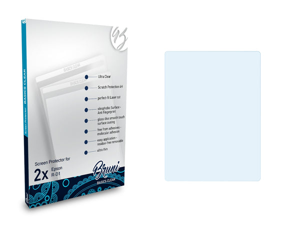 Bruni Basics-Clear Displayschutzfolie für Epson R-D1