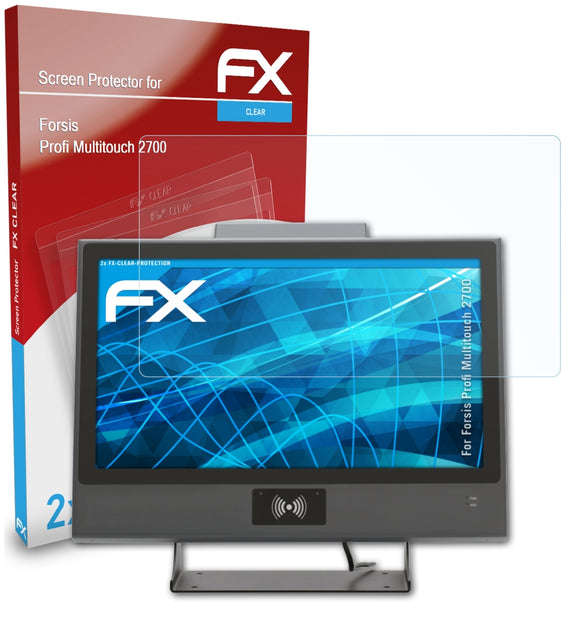 atFoliX FX-Clear Schutzfolie für Forsis Profi Multitouch 2700