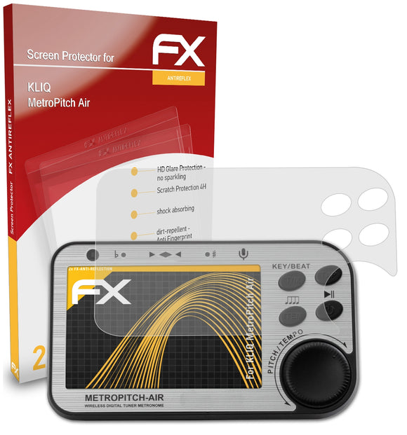 atFoliX FX-Antireflex Displayschutzfolie für KLIQ MetroPitch Air