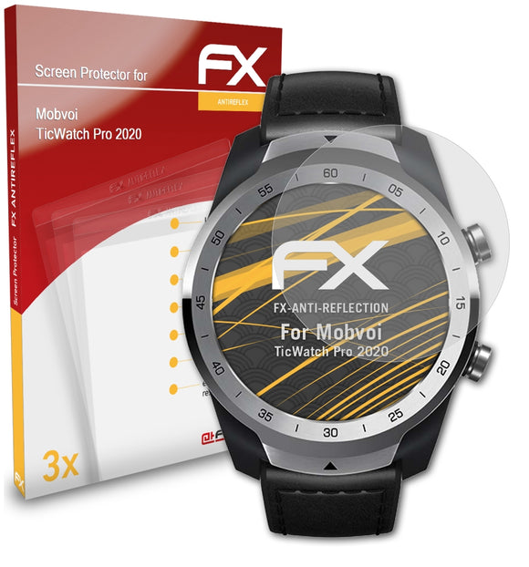 atFoliX FX-Antireflex Displayschutzfolie für Mobvoi TicWatch Pro (2020)