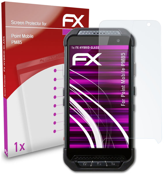 atFoliX FX-Hybrid-Glass Panzerglasfolie für Point Mobile PM85