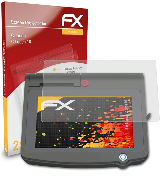 atFoliX FX-Antireflex Displayschutzfolie für Quorion QTouch 10