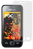 Panzerfolie atFoliX kompatibel mit Samsung Wave 525 GT-S5250, entspiegelnde und stoßdämpfende FX (3X)