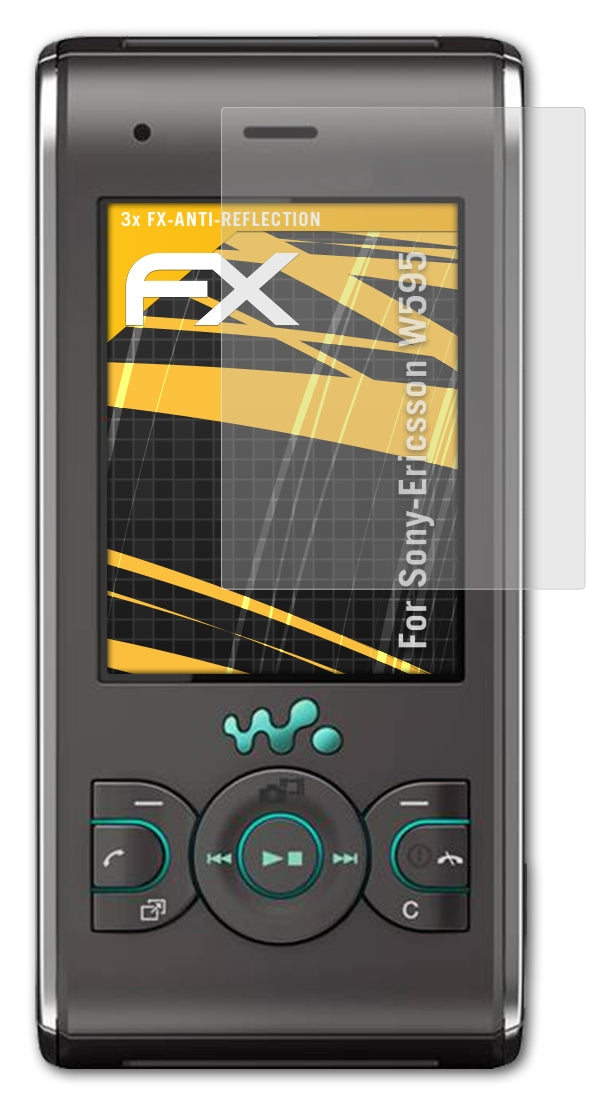 atFoliX Schutzfolie für Sony-Ericsson W595 – atFoliX GmbH