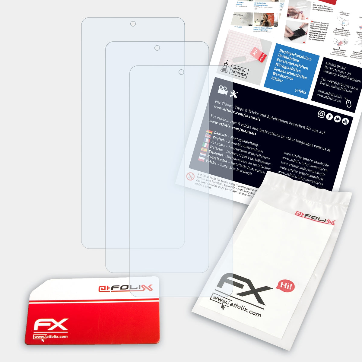Bruni Folie für Xiaomi Poco X3 Pro – atFoliX GmbH