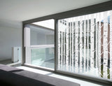 Fensterfolie Glasdekorfolie Birkenwald 100 cm Breite - Laufmeter auswählbar