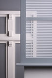 Fensterfolie Glasdekorfolie Lamellen Breite 127 cm - Laufmeter auswählbar