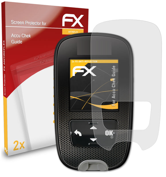 atFoliX FX-Antireflex Displayschutzfolie für Accu Chek Guide