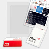 Lieferumfang von Acepad A101 FX-Antireflex Displayschutzfolie, Montage Zubehör inklusive