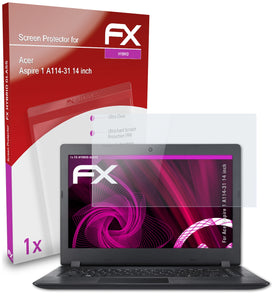 atFoliX FX-Hybrid-Glass Panzerglasfolie für Acer Aspire 1 A114-31 (14 inch)