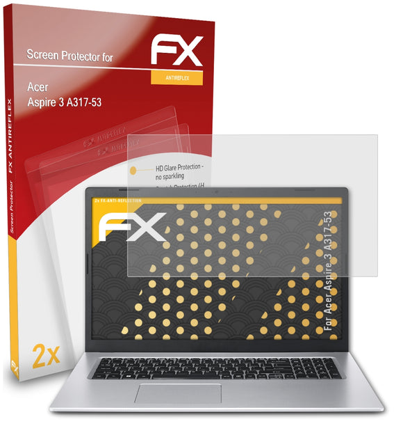 atFoliX FX-Antireflex Displayschutzfolie für Acer Aspire 3 A317-53