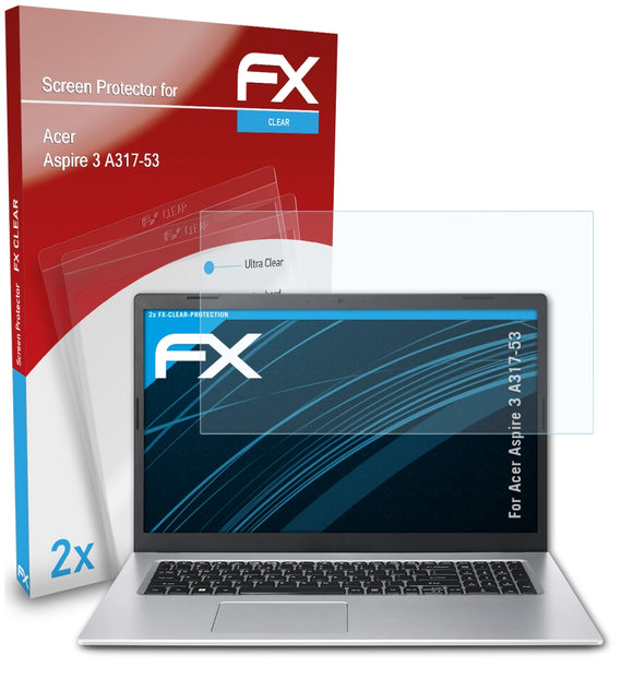atFoliX FX-Clear Schutzfolie für Acer Aspire 3 A317-53
