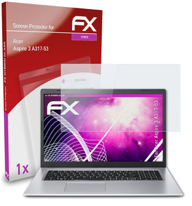 atFoliX FX-Hybrid-Glass Panzerglasfolie für Acer Aspire 3 A317-53