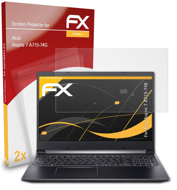 atFoliX FX-Antireflex Displayschutzfolie für Acer Aspire 7 A715-74G