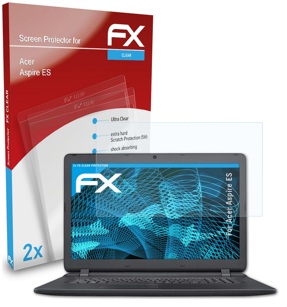 atFoliX FX-Clear Schutzfolie für Acer Aspire ES