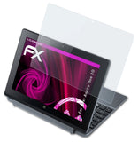 Glasfolie atFoliX kompatibel mit Acer Aspire One 10, 9H Hybrid-Glass FX