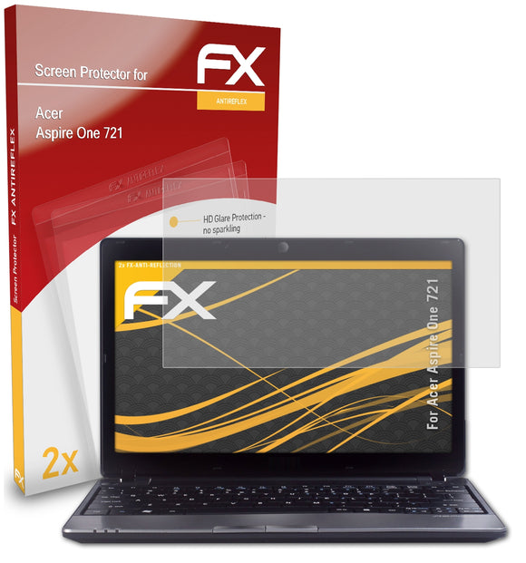 atFoliX FX-Antireflex Displayschutzfolie für Acer Aspire One 721