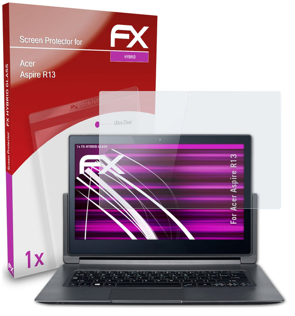 atFoliX FX-Hybrid-Glass Panzerglasfolie für Acer Aspire R13