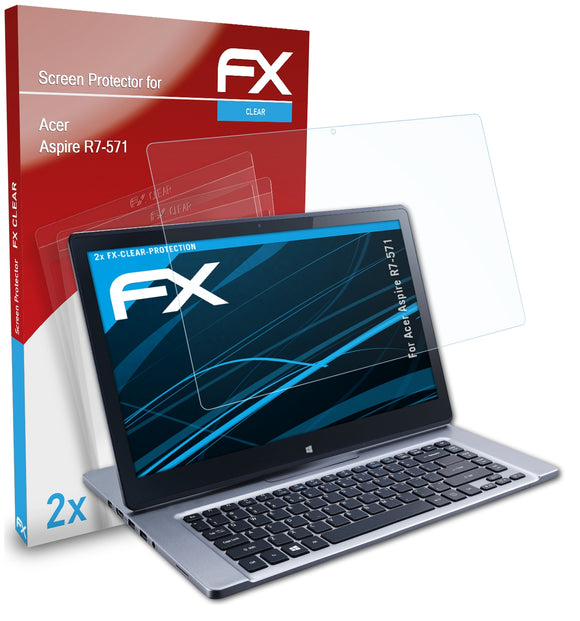 atFoliX FX-Clear Schutzfolie für Acer Aspire R7-571