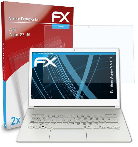 atFoliX FX-Clear Schutzfolie für Acer Aspire S7-191
