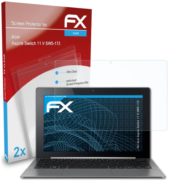 atFoliX FX-Clear Schutzfolie für Acer Aspire Switch 11 V (SW5-173)