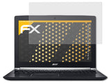 atFoliX Panzerfolie kompatibel mit Acer Aspire V Nitro 7-593G 15,6 inch, entspiegelnde und stoßdämpfende FX Schutzfolie (2X)