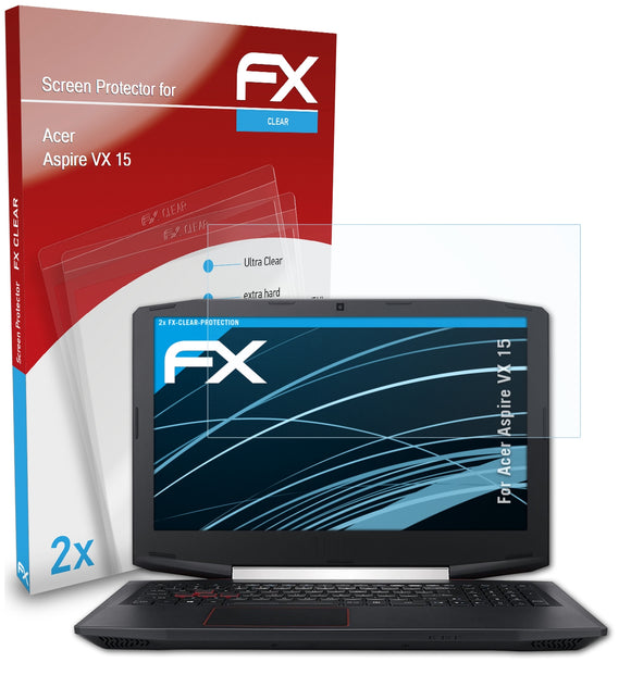 atFoliX FX-Clear Schutzfolie für Acer Aspire VX 15