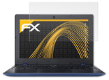Panzerfolie atFoliX kompatibel mit Acer Chromebook 11 CB311-8H, entspiegelnde und stoßdämpfende FX (2X)