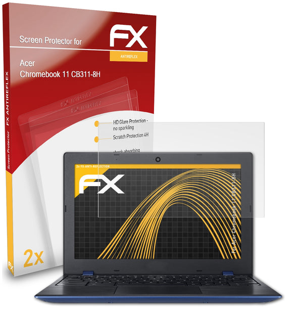 atFoliX FX-Antireflex Displayschutzfolie für Acer Chromebook 11 (CB311-8H)