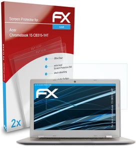 atFoliX FX-Clear Schutzfolie für Acer Chromebook 15 (CB315-1HT)
