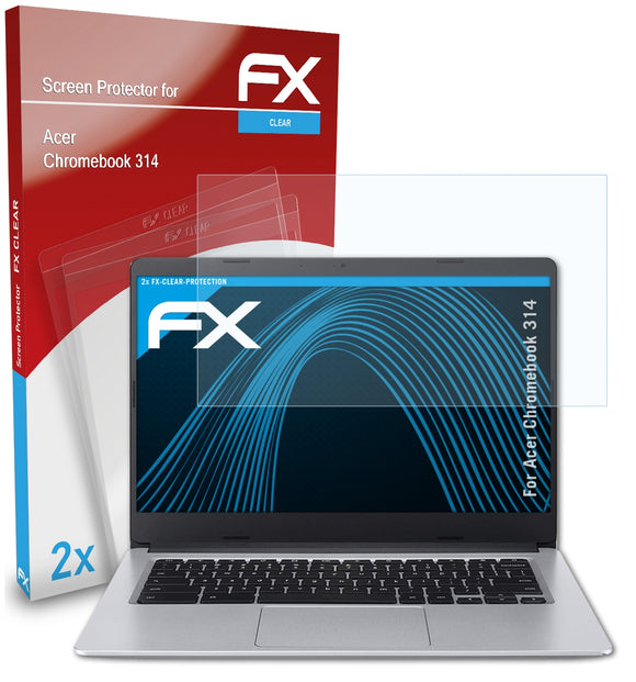 atFoliX FX-Clear Schutzfolie für Acer Chromebook 314