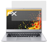 Panzerfolie atFoliX kompatibel mit Acer Chromebook 514, entspiegelnde und stoßdämpfende FX (2X)