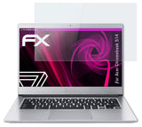 Glasfolie atFoliX kompatibel mit Acer Chromebook 514, 9H Hybrid-Glass FX