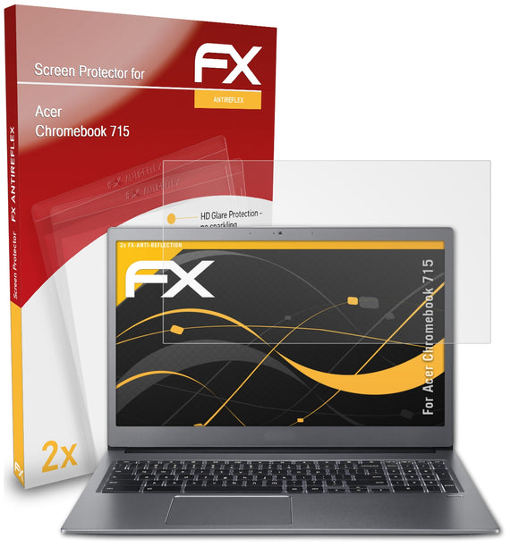 atFoliX FX-Antireflex Displayschutzfolie für Acer Chromebook 715