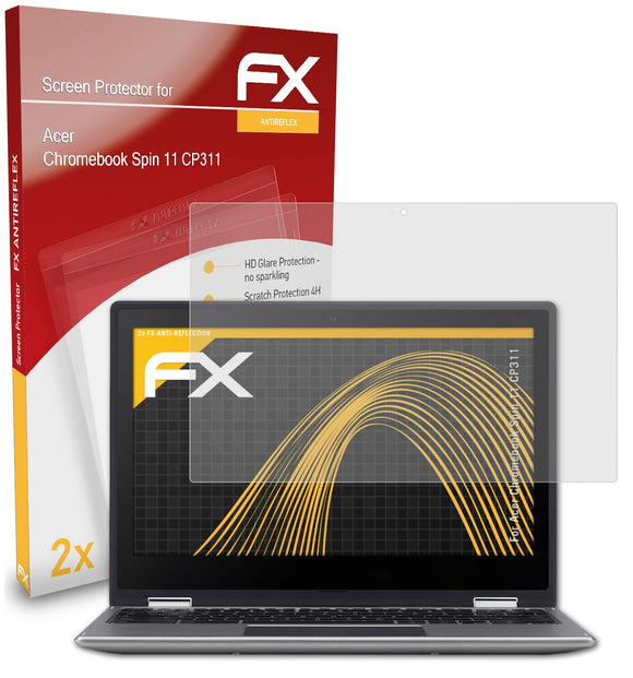 atFoliX FX-Antireflex Displayschutzfolie für Acer Chromebook Spin 11 (CP311)