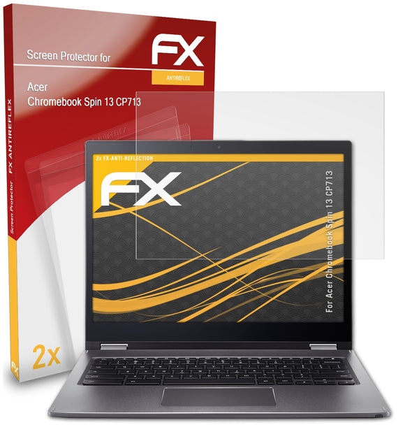 atFoliX FX-Antireflex Displayschutzfolie für Acer Chromebook Spin 13 (CP713)