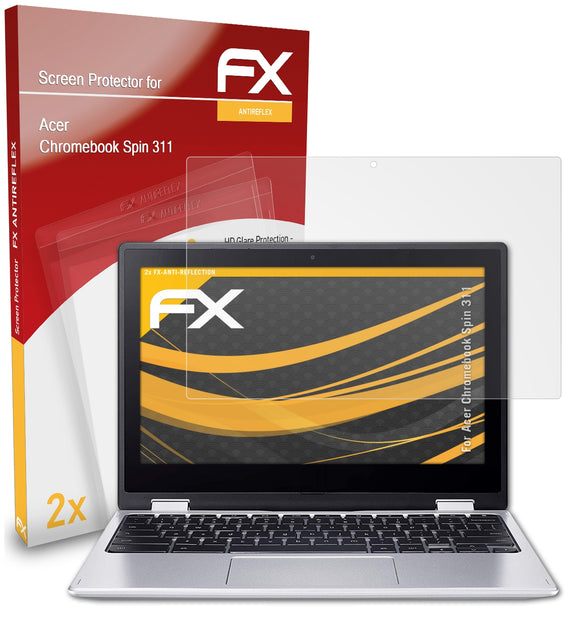 atFoliX FX-Antireflex Displayschutzfolie für Acer Chromebook Spin 311
