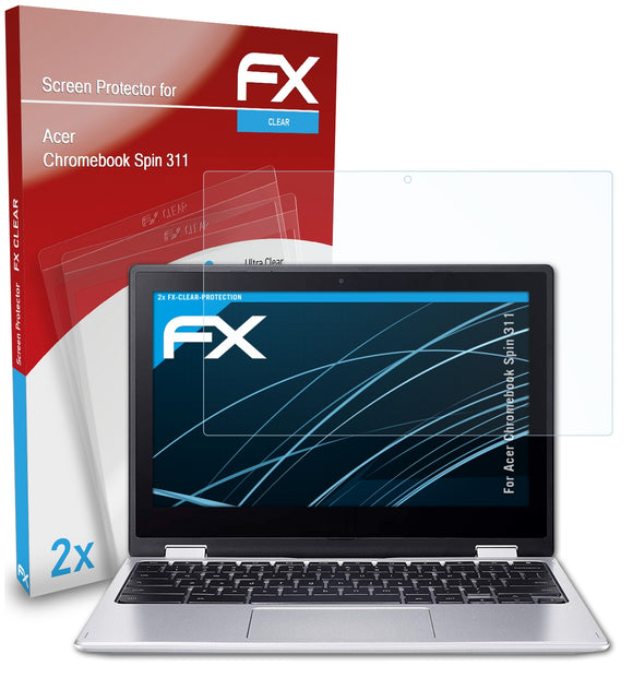 atFoliX FX-Clear Schutzfolie für Acer Chromebook Spin 311