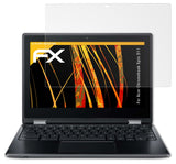 Panzerfolie atFoliX kompatibel mit Acer Chromebook Spin 511, entspiegelnde und stoßdämpfende FX (2X)