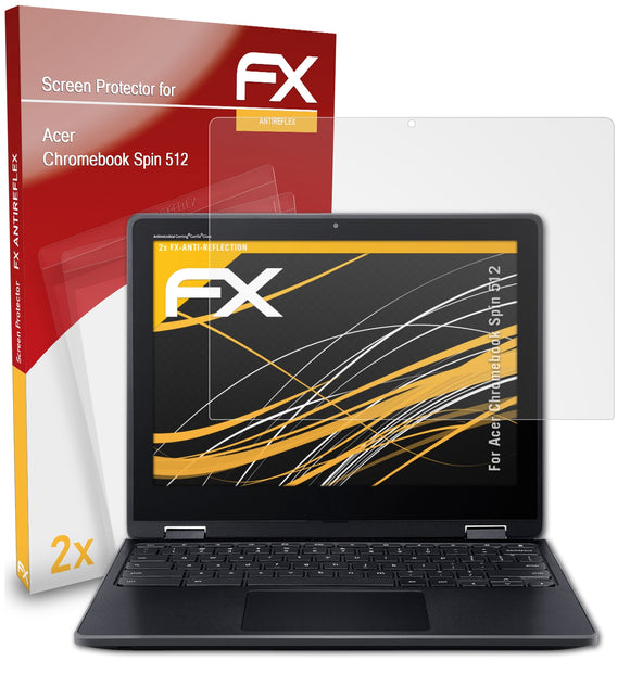 atFoliX FX-Antireflex Displayschutzfolie für Acer Chromebook Spin 512