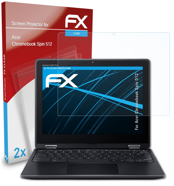 atFoliX FX-Clear Schutzfolie für Acer Chromebook Spin 512