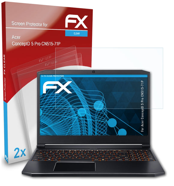 atFoliX FX-Clear Schutzfolie für Acer ConceptD 5 Pro (CN515-71P)