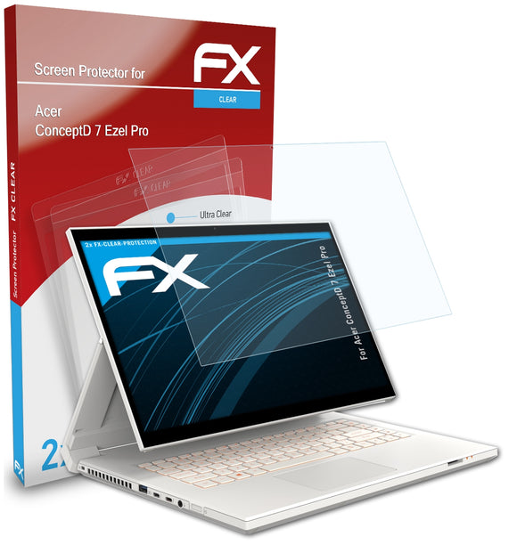 atFoliX FX-Clear Schutzfolie für Acer ConceptD 7 Ezel Pro